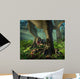Baby Tyrannosaurus Rex Roars Wall Decal
