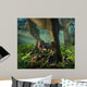 Baby Tyrannosaurus Rex Roars Wall Decal