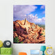 Exposed Bones Triceratops Western Wall Decal