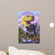 Tyrannosaurus Rex Crashes through Wall Decal