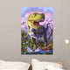 Tyrannosaurus Rex Crashes through Wall Decal