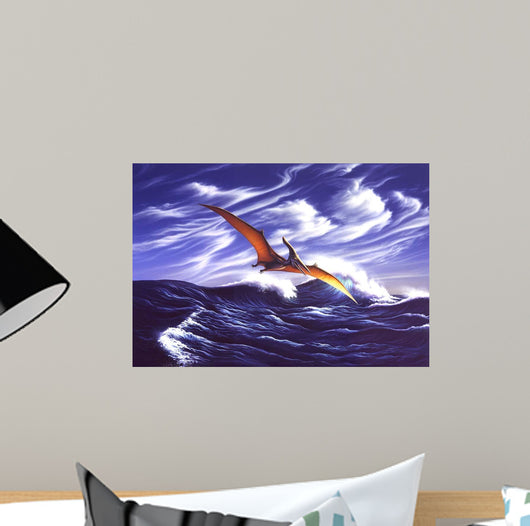 Pteranodon Soars Just above Wall Decal