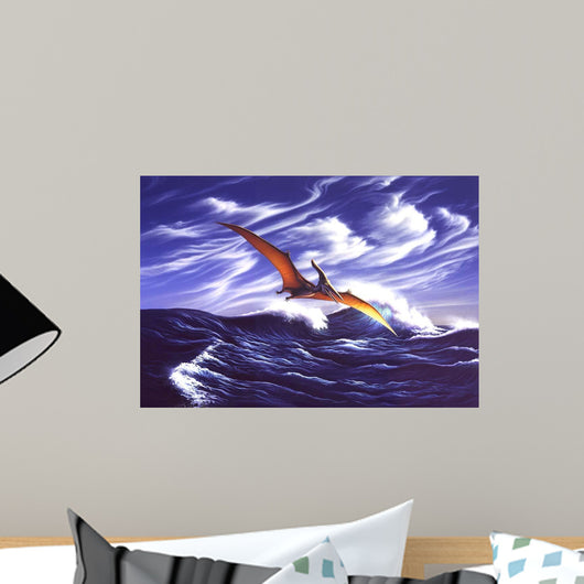Pteranodon Soars Just above Wall Decal