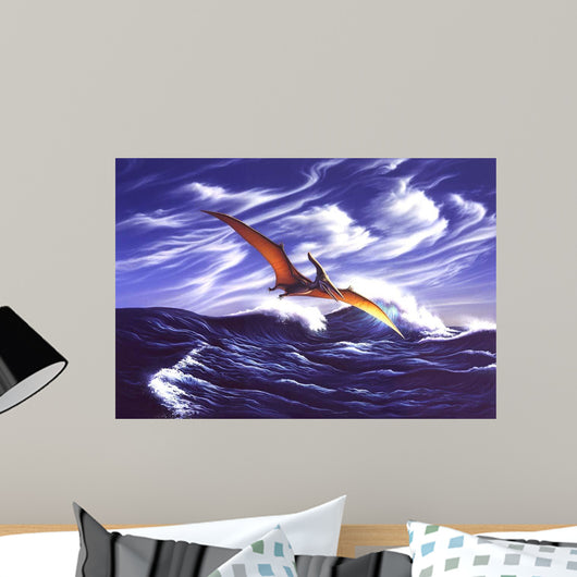 Pteranodon Soars Just above Wall Decal