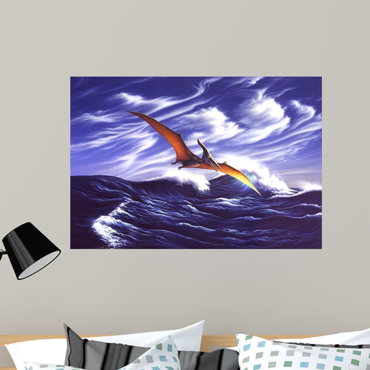 Pteranodon Soars Just above Wall Decal