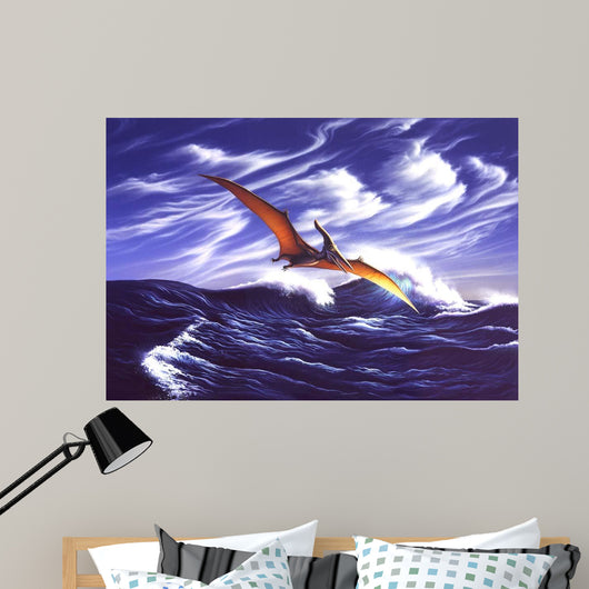 Pteranodon Soars Just above Wall Decal