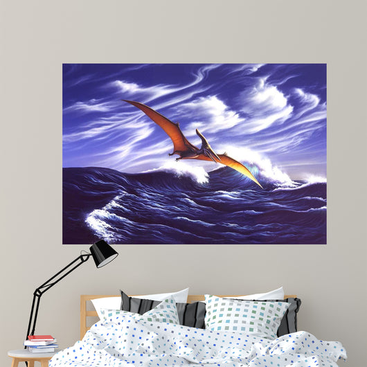 Pteranodon Soars Just above Wall Decal