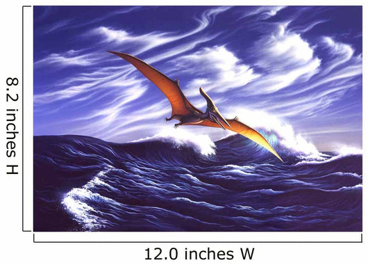 Pteranodon Soars Just above Wall Decal