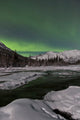 Aurora Borealis over Annie Wall Decal Design 4