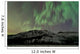 Aurora Borealis over Mountain Wall Decal Design 8