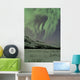 Aurora Borealis over Mountain Wall Decal Design 7