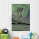 Aurora Borealis over Mountain Wall Decal Design 7