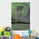 Aurora Borealis over Mountain Wall Decal Design 7