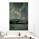Aurora Borealis over Mountain Wall Decal Design 6