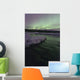 Aurora Borealis over Creek Wall Decal Design 4