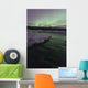 Aurora Borealis over Creek Wall Decal Design 4