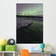 Aurora Borealis over Creek Wall Decal Design 4