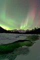 Aurora Borealis Annie Lake Wall Decal Design 2
