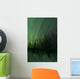 Aurora Borealis over Trees Wall Decal Design 6