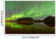 Aurora Borealis over Mountain Wall Decal Design 5