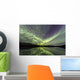 Aurora Borealis over Schwatka Wall Decal Design 1