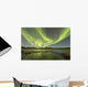 Aurora Borealis over Fish Wall Decal Design 15