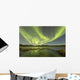 Aurora Borealis over Fish Wall Decal Design 15