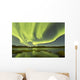 Aurora Borealis over Fish Wall Decal Design 14