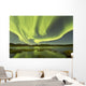 Aurora Borealis over Fish Wall Decal Design 14