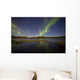Aurora Borealis over Fish Wall Decal Design 9