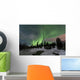 Aurora Borealis over Creek Wall Decal Design 2