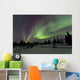 Aurora Borealis over Trees Wall Decal Design 4