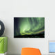 Aurora Borealis over Mountain Wall Decal Design 4