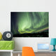 Aurora Borealis over Mountain Wall Decal Design 4