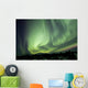 Aurora Borealis over Mountain Wall Decal Design 4