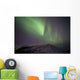 Aurora Borealis over Mountain Wall Decal Design 3