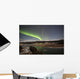 Aurora Borealis over Yukon Wall Decal Design 1