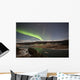 Aurora Borealis over Yukon Wall Decal Design 1