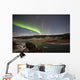 Aurora Borealis over Yukon Wall Decal Design 1