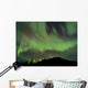 Aurora Borealis over Mountain Wall Decal Design 2