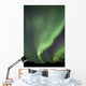 Aurora Borealis over Mountain Wall Decal Design 1