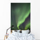 Aurora Borealis over Mountain Wall Decal Design 1