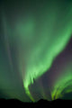 Aurora Borealis over Mountain Wall Decal Design 1