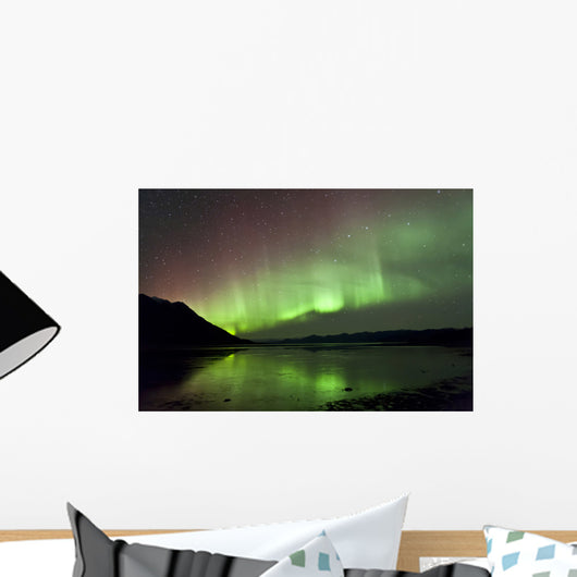 Aurora Borealis over Kluane Wall Decal