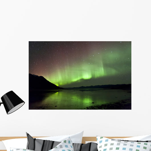 Aurora Borealis over Kluane Wall Decal