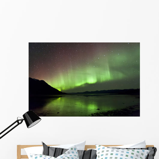 Aurora Borealis over Kluane Wall Decal