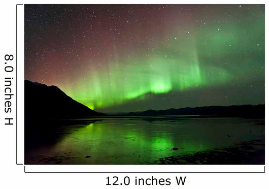 Aurora Borealis over Kluane Wall Decal