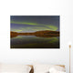 Aurora Borealis over Fish Wall Decal Design 7