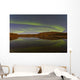 Aurora Borealis over Fish Wall Decal Design 7