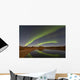 Aurora Borealis over Fish Wall Decal Design 6